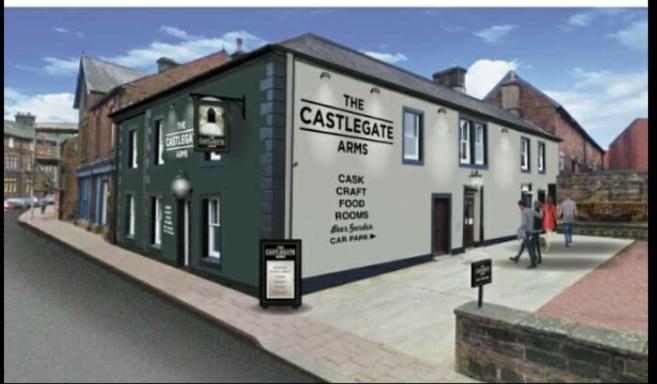 The Castlegate Arms Hotell Penrith Eksteriør bilde